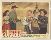 3x660 EL PASO LC #7 '49 John Payne & Gail Russell save Gabby Hayes from hanging by Hayden & Foran!