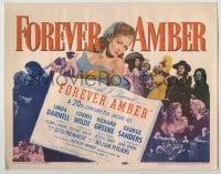 3x174 FOREVER AMBER TC R53 sexy Linda Darnell, Cornel Wilde, directed by Otto Preminger!