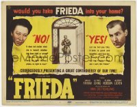 3x184 FRIEDA TC '47 Mai Zetterling, Basil Dearden, would you take Frieda into your home?