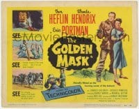 3x196 GOLDEN MASK TC '54 Van Heflin, Wanda Hendrix, actually filmed in the Sahara!