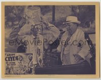 3x706 HE DONE HIS DUTY LC '37 close up of wacky Andy Clyde with glue bucket dumped over his head!