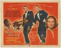 3x230 HIGH SOCIETY TC '56 Frank Sinatra, Bing Crosby, Grace Kelly & Louis Armstrong with trumpet!