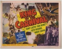 3x260 KING OF THE CARNIVAL TC '55 Republic serial in 12 chapters, cool circus montage!
