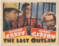 3x767 LAST OUTLAW LC '36 Harry Carey behind bars, Hoot Gibson, Henry B. Walthall!