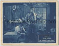 3x793 MAN WHO PLAYED SQUARE LC '24 Buck Jones in great outfit defends guy laying on bed!