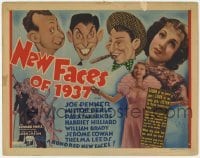 3x336 NEW FACES OF 1937 TC '37 great Hirschfeld art of Joe Penner, Milton Berle & Parkyakarkus!