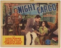 3x341 NIGHT CARGO TC '36 Lloyd Hughes, Bishop, a fascinating mystery drama of the tropics!