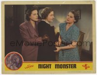 3x827 NIGHT MONSTER LC '42 Irene Hervey, Doris Lloyd and Fay Helm, starring Bela Lugosi!