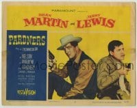 3x845 PARDNERS LC #3 '56 cowboys Jerry Lewis & Dean Martin sitting back to back!