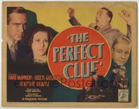 3x362 PERFECT CLUE TC '35 David Manners, Skeets Gallagher, pretty Dorothy Libaire
