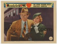 3x864 READY FOR LOVE LC '34 c/u of Richard Arlen with his arm around sexy young Ida Lupino!