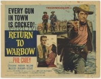 3x384 RETURN TO WARBOW TC '58 cowboy Phil Carey vs the West's deadliest outlaws, Ray Nazarro!
