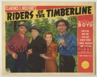 3x870 RIDERS OF THE TIMBERLINE LC '41 William Boyd as Hopalong Cassidy, MacDonald, Stewart & King!