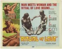 3x390 RITUAL OF LOVE TC '60 man meets woman and the ritual of love begins, wild sex!