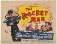 3x396 ROCKET MAN TC '54 great image of Foghorn Winslow with ray gun, written by Lenny Bruce!