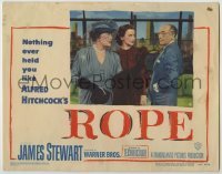 3x883 ROPE LC #6 '48 Constance Collier & Joan Chandler with Cedric Hardwicke, Alfred Hitchcock!