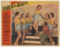 3x891 SEARCH FOR BEAUTY LC '34 6 of the skimpily dressed 30 international beauty contest winners!