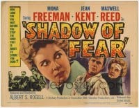 3x411 SHADOW OF FEAR TC '56 Albert S. Rogell's Before I Wake, Mona Freeman & Jean Kent!