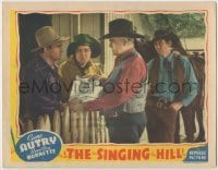 3x909 SINGING HILL LC '41 Gene Autry & Smiley Burnette are told their property will be auctioned!