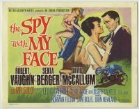 3x442 SPY WITH MY FACE int'l TC '66 Robert Vaughn, sexy Sharon Farrell, Man from UNCLE!