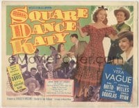 3x443 SQUARE DANCE KATY TC '50 Vera Vague, Jimmie Davis & his Sunshine Band!