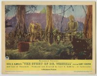 3x921 STORY OF DR. WASSELL LC '44 great image of Gary Cooper outside cool temple, Cecil B. DeMille
