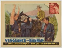 3x968 VENGEANCE OF RANNAH LC '36 Bob Custer catches the bad guys, Rin Tin Tin Jr. in border!