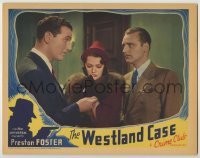 3x981 WESTLAND CASE LC '37 Preston Foster asks George Meeker about Carol Hughes' bracelet!