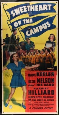3y120 SWEETHEART OF THE CAMPUS 3sh '41 Ruby Keeler, Ozzie & Harriet, cool big band image!