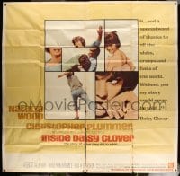 3y110 INSIDE DAISY CLOVER 6sh '66 montage of Natalie Wood, a special word of thanks to the creeps!