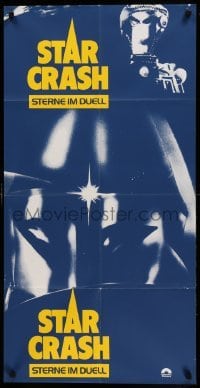3y482 STARCRASH German poster '79 cool Italian/U.S. sci-fi adventure, different image!