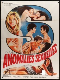 3y593 ABARTEN DER KORPERLICHEN LIEBE French 1p '70 Varieties of Physical Love, sexy artwork!