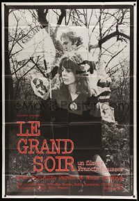 3y619 BIG NIGHT French 1p '76 Francis Reusser's Le Grand Soir, Jacqueline Parent, Arestrup!