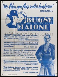 3y634 BUGSY MALONE French 1p '76 juvenile gangsters Scott Baio & Jodie Foster, different image!