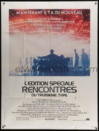 3y651 CLOSE ENCOUNTERS OF THE THIRD KIND S.E. French 1p '80 Steven Spielberg classic w/new scenes!