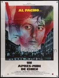 3y684 DOG DAY AFTERNOON French 1p '76 Al Pacino, Sidney Lumet bank robbery crime classic!