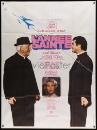 3y762 HOLY YEAR French 1p '76 priests Jean Gabin & Jean Claude Brialy, Danielle Darrieux!