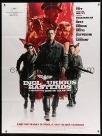 3y778 INGLOURIOUS BASTERDS French 1p '09 directed by Quentin Tarantino, Nazi-killer Brad Pitt!