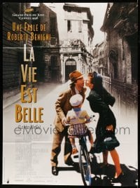 3y810 LIFE IS BEAUTIFUL French 1p '98 Roberto Benigni's La Vita e bella, Nicoletta Braschi