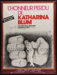 3y820 LOST HONOR OF KATHARINA BLUM French 1p '76 from Nobel Prize winner Heinrich Boll's novel!