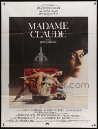 3y825 MADAME CLAUDE French 1p '77 Francoise Fabian provides prostitutes for the government!