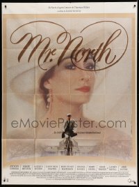 3y839 MR NORTH French 1p '89 Anthony Edwards, Anjelica Huston, directed by Danny Huston!