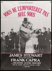 3y993 YOU CAN'T TAKE IT WITH YOU French 1p R80s Frank Capra, James Stewart, Jean Arthur, different