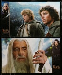 3y575 LORD OF THE RINGS: THE TWO TOWERS 13 French LCs '02 Peter Jackson & J.R.R. Tolkien epic!