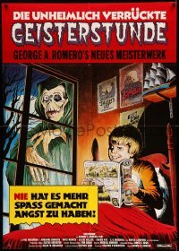 3y490 CREEPSHOW German 33x47 '83 Romero & Stephen King's tribute to E.C. Comics, Kamen-like art!