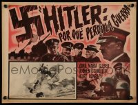 3y533 ER GING AN MEINER SEITE Mexican LC '65 German World War II Hitler documentary, rare!