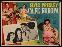 3y536 G.I. BLUES Mexican LC '61 soldier Elvis Presley with Juliet Prowse & sexy girls!