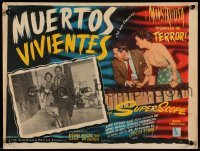 3y543 INVASION OF THE BODY SNATCHERS Mexican LC '56 Kevin McCarthy & Dana Wynter running!