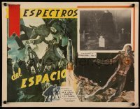 3y561 PLAN 9 FROM OUTER SPACE Mexican LC '58 Bela Lugosi in graveyard, or is he the chiropractor!