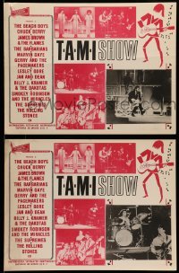 3y515 TAMI SHOW 8 Mexican LCs '66 The Supremes, Rolling Stones, Beach Boys, Chuck Berry, James Brown